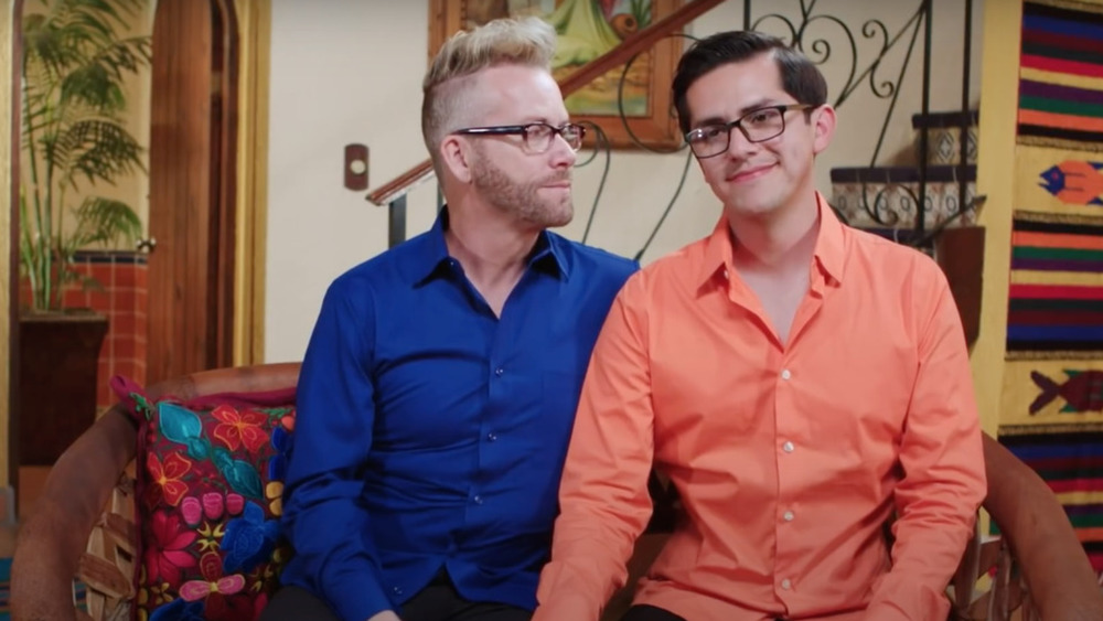 Kenneth Niedermeier and Armando Rubio talking to cameras on '90 Day Fiance'