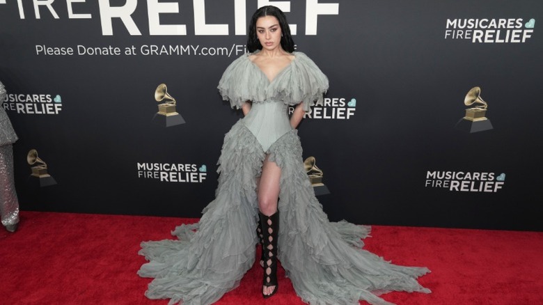 Charli XCX attends the 67th GRAMMY awards in Los Angeles, CA (2025)