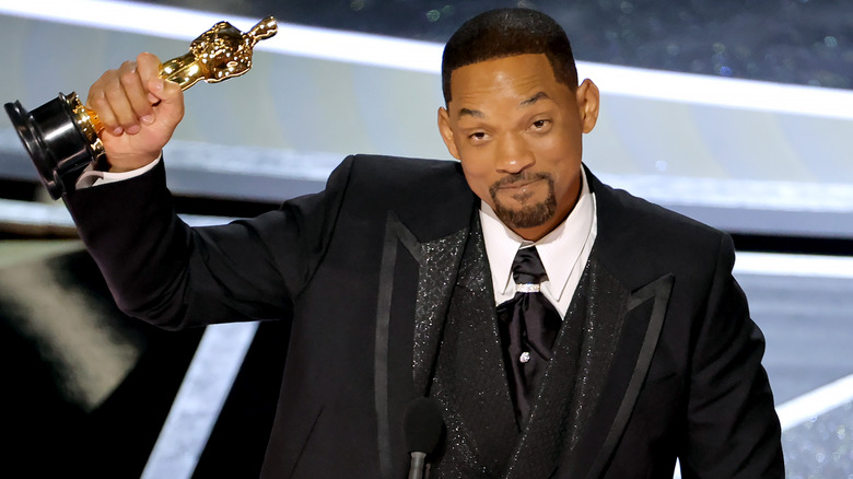 Will Smith accepts his "Best Actor" Oscar at 94th Academy Awards