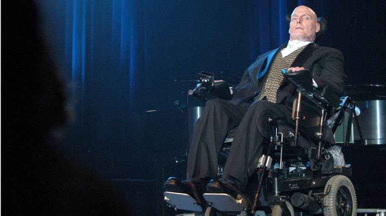 Christopher Reeve bald wheelchair