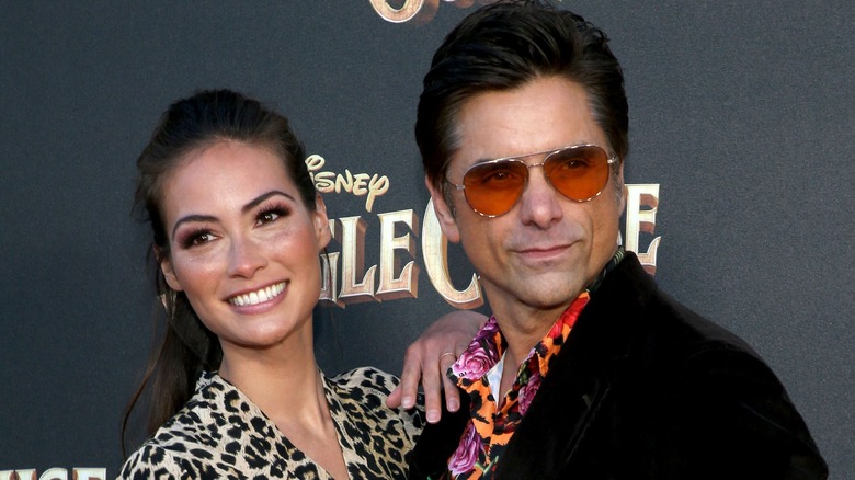 John Stamos and wife Caitlin McHugh on the red carpet