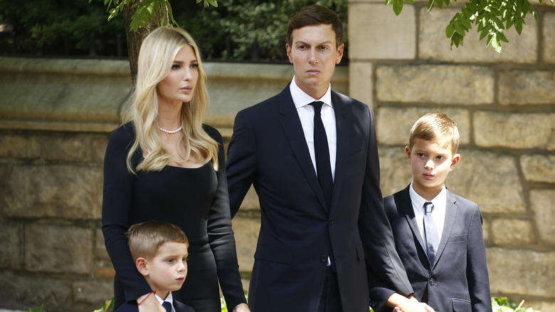 Jared and Ivanka with two children