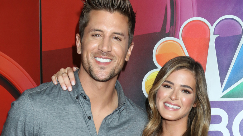 Jordan Rodgers and JoJo Fletcher on the red carpet