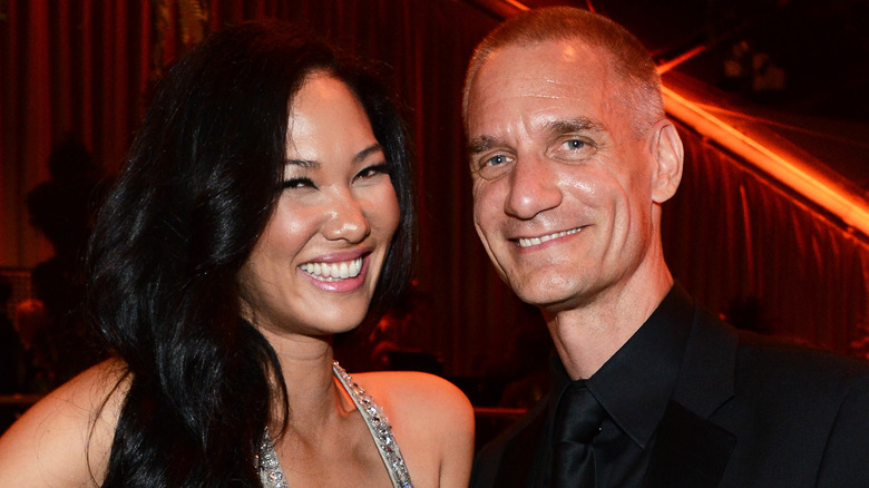 Kimora Lee Simmons and Tim Leissner smiling