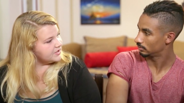 Nicole and Azan from 90 Day Fiance 