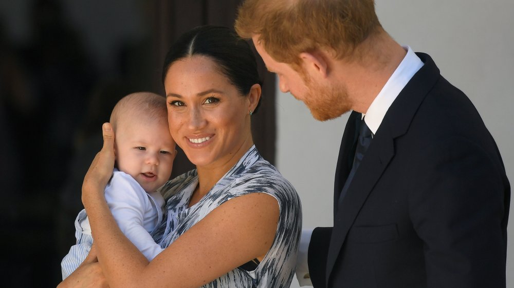 Meghan Markle, Prince Harry, and baby Archie