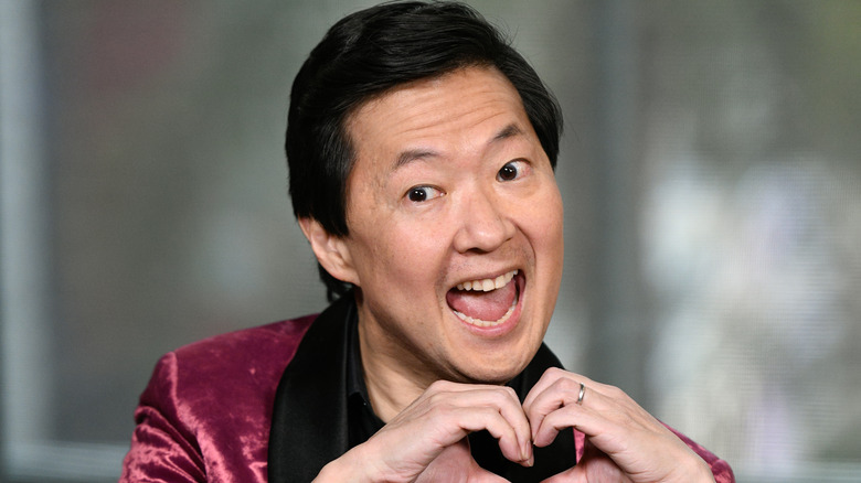 Ken Jeong making a heart