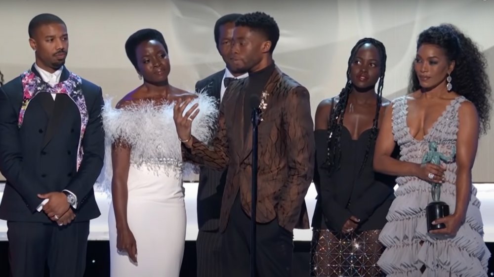 The Black Panther cast at the 2019 SAG Awards