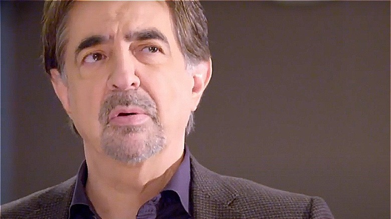 David Rossi looking worried