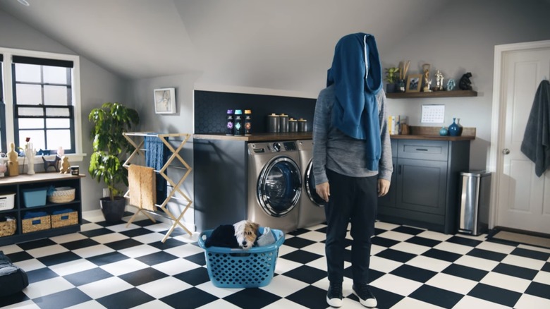 Downy commercial laundry room