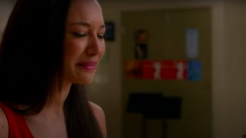 Naya Rivera performing "If I Die Young" on Glee