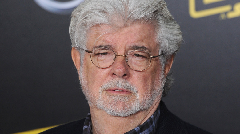 George Lucas squinting