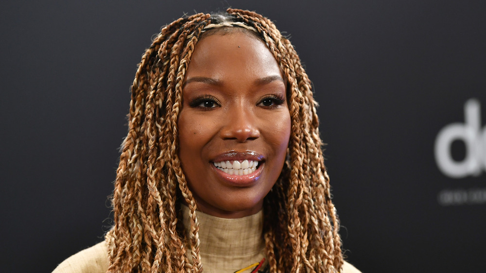 Brandy at the 2020 Billboard Music Awards