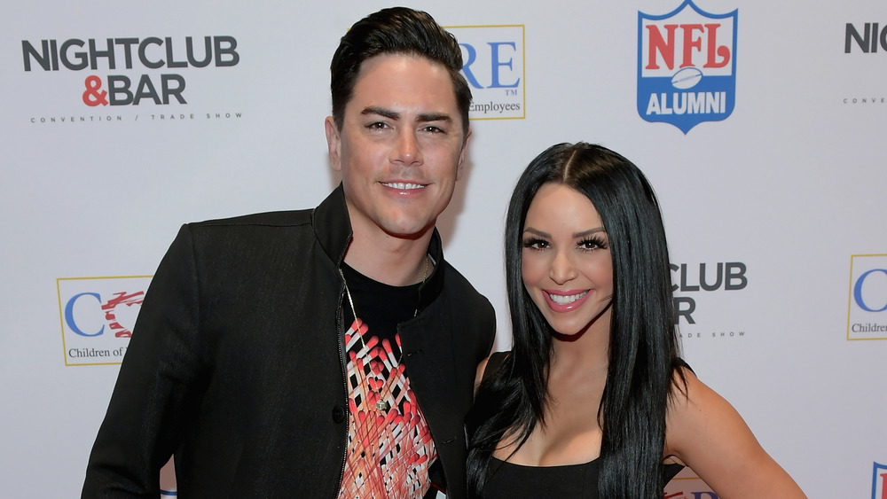 Tom Sandoval and Scheana Shay at an event in Las Vegas in 2018