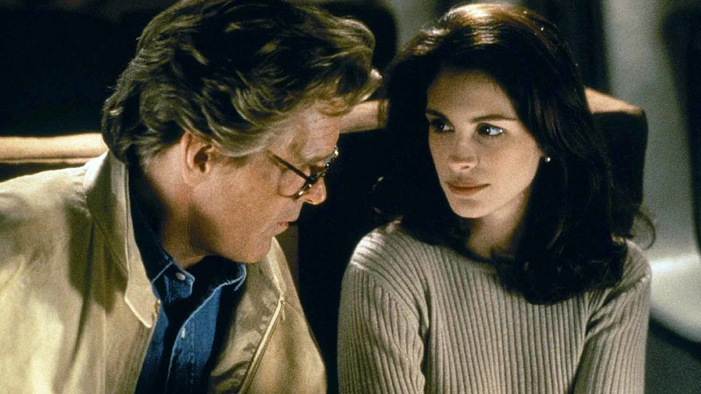 Nick Nolte and Julia Roberts in I Love Trouble