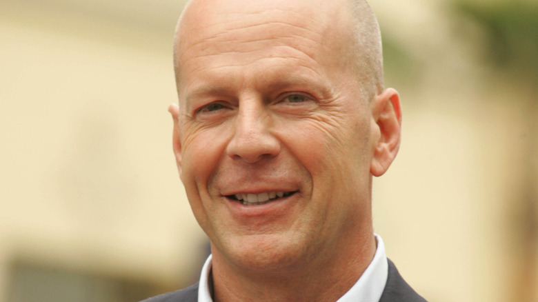 Bruce Willis smiling 