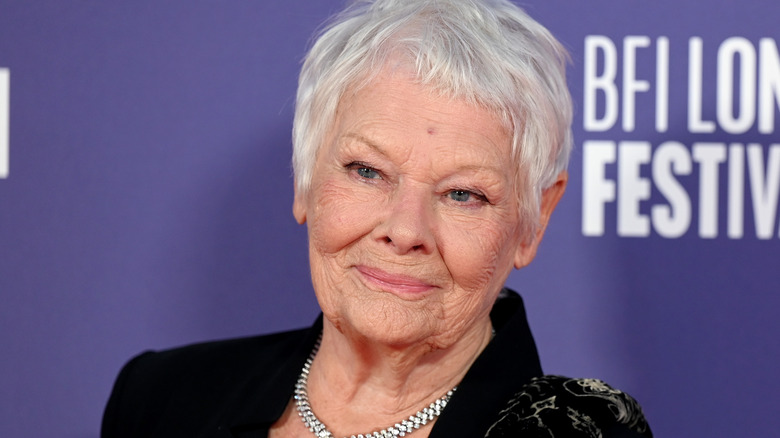 Judi Dench smiling 