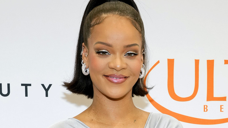 Rihanna smiling