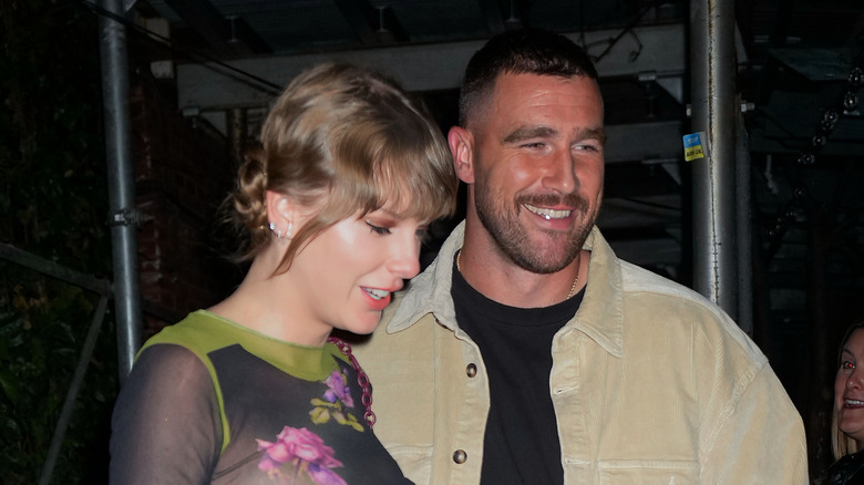 Travis Kelce with Taylor Swift