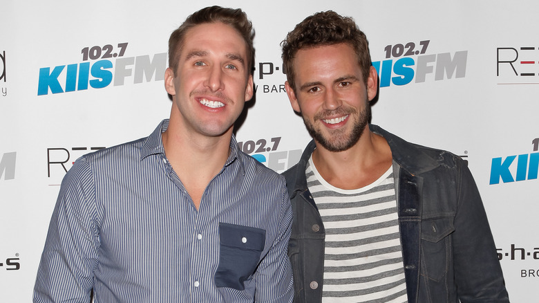 Nick Viall and Shawn Booth smiling