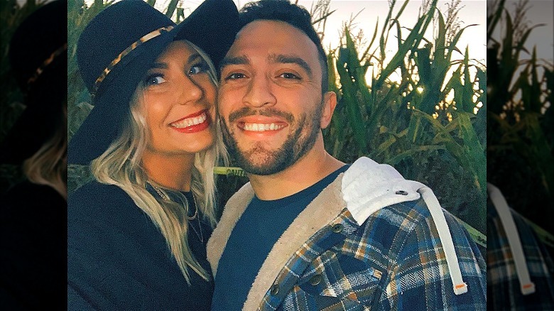 Mark Cuevas selfie with wife