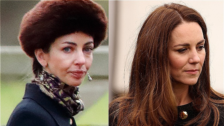 Rose Hanbury and Kate Middleton