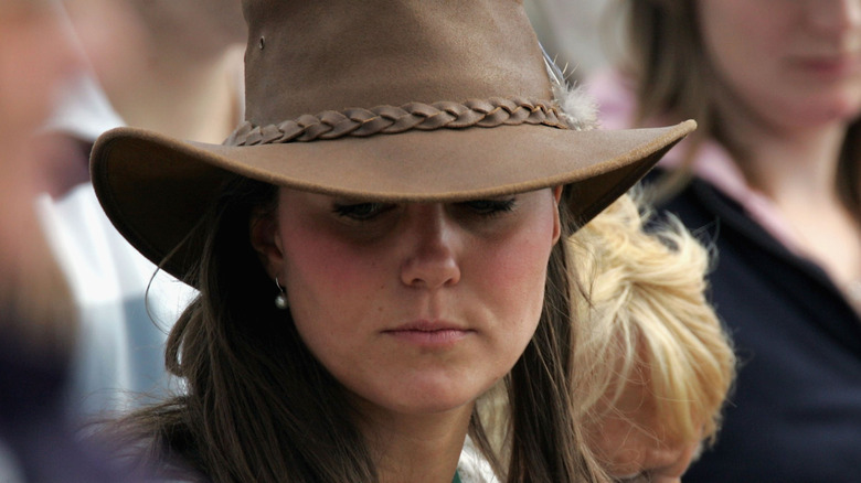 Kate Middleton wearing cowboy hat