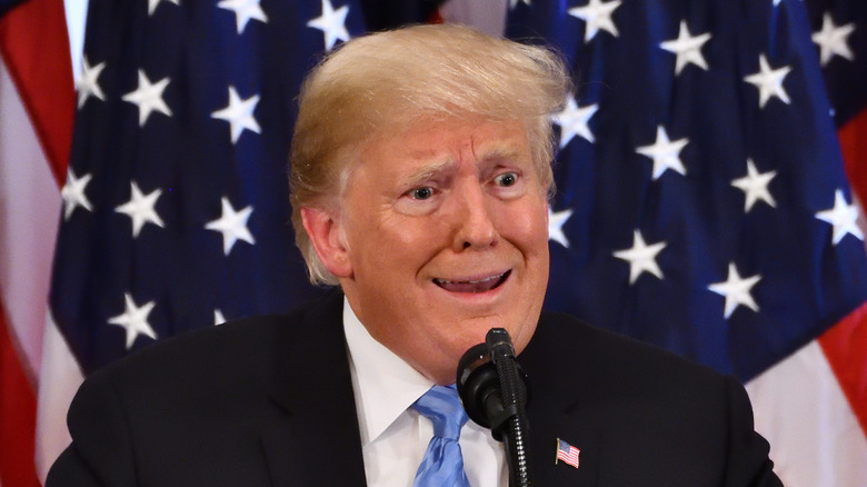 Donald Trump funny face 