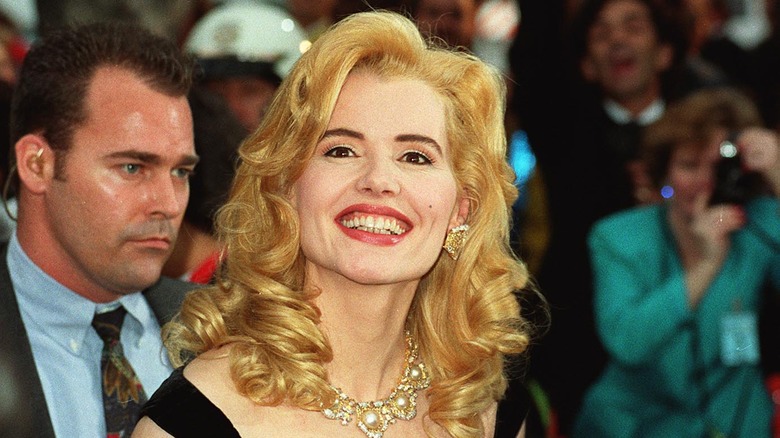 Geena Davis smiling