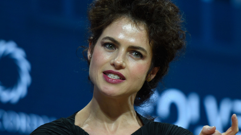 Neri Oxman tilting head to side