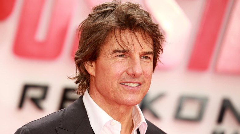 Tom Cruise smiling