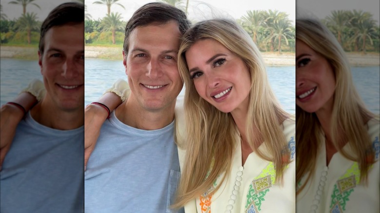 Ivanka Trump and Jared Kushner in a selfie 