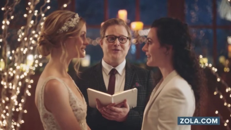 Zola same-sex wedding commercial