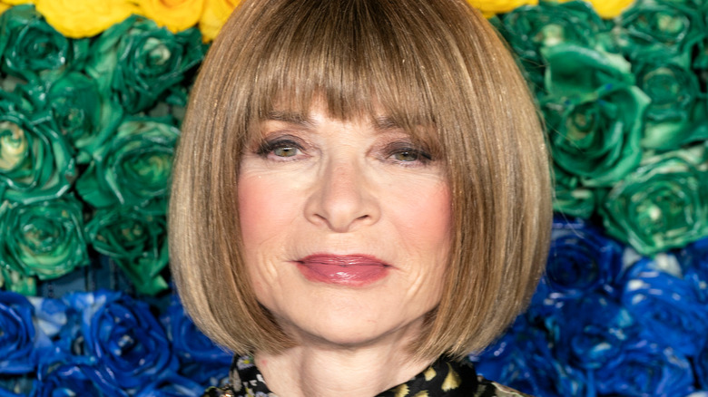 Anna Wintour posing