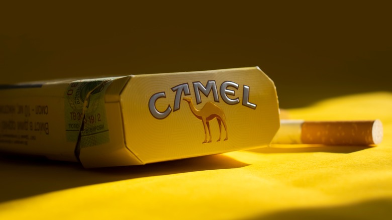 Camel No. 9 cigarette and box
