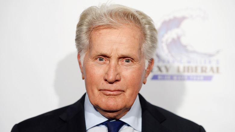 Martin Sheen, posing