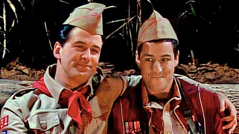 Alec Baldwin and Adam Sandler in "Canteen boy" sketch