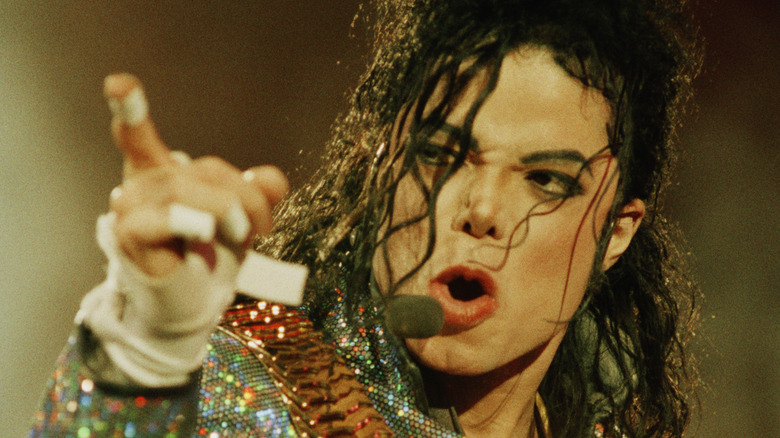 Michael Jackson performing