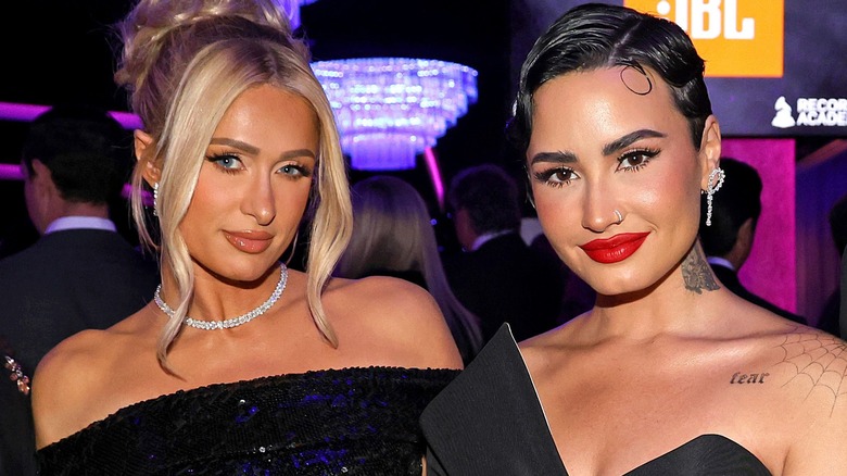 Paris Hilton and Demi Lovato