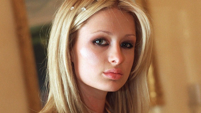 Paris Hilton as a teenager