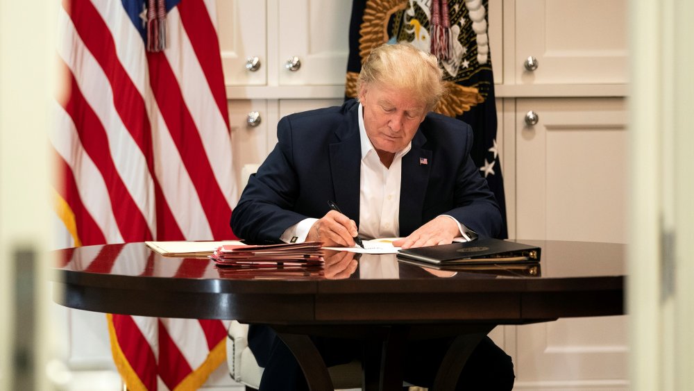 Donald Trump writing