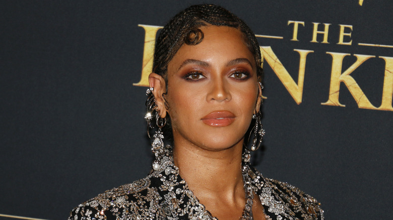 Beyonce at Lion King premiere