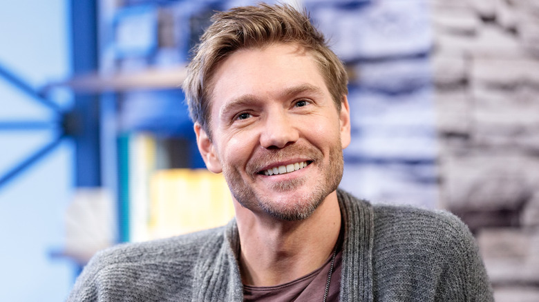 Chad Michael Murray during an interview. 