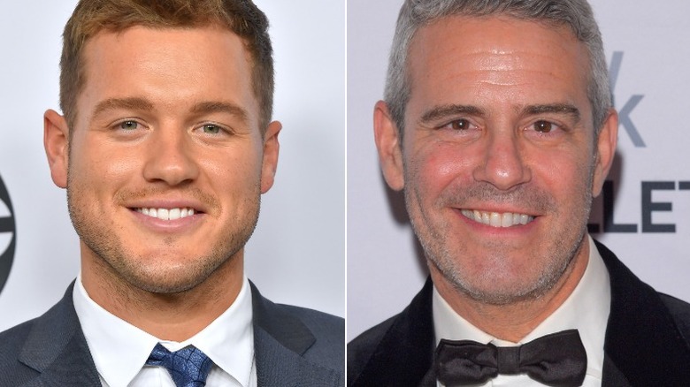 split of Colton Underwood and Andy Cohen