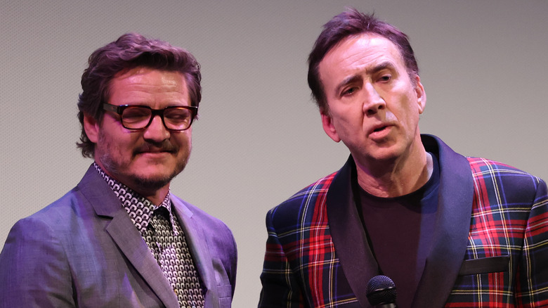 Pedro Pascal and Nicolas Cage at SXSW in 2022