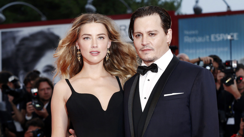 Amber Heard with Johnny Depp