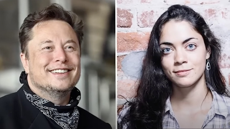 Elon Musk side by side Shivon Zilis