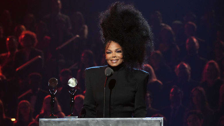 Janet Jackson speaking