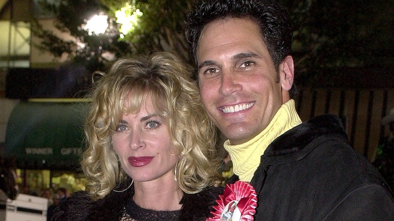 Don Diamont and Eileen Davidson posing together