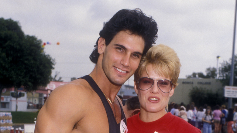 Don Diamont and Gloria Loring posing together